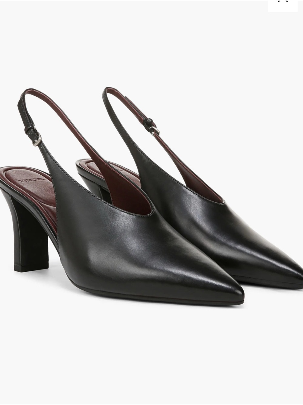 Vince Black Le Devi Pumps